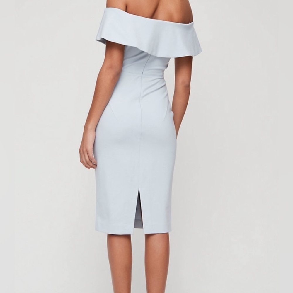 Aritzia Babaton Off-Shoulder Midi Dress